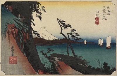 Ansicht von Arai, ca. 1830-1844 von Utagawa Kunisada